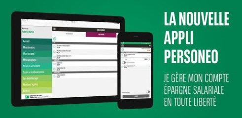 application mobile personeo