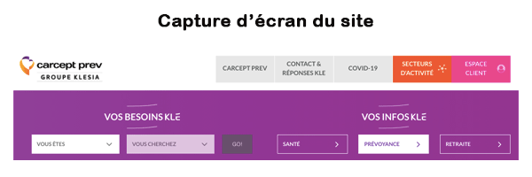 Site web carcept-prev.fr