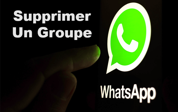 Comment supprimer un groupe WhatsApp ?