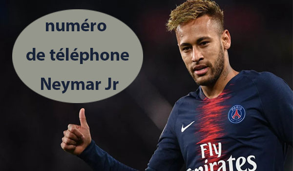 Numéro de téléphone de Neymar da Silva Santos Junior