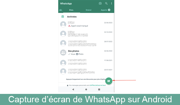 Comment afficher les noms dans WhatsApp sur Android ?