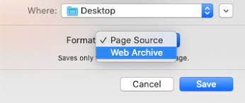 Ouvrir un fichier webarchive