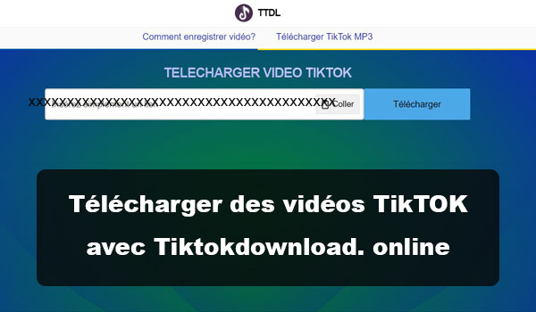 Enregistreur de vidéos sur ordinateur Tiktokdownload. online