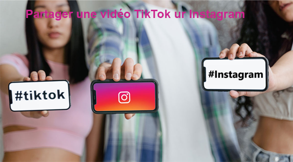 Publier une vidéo TikTok sur Instagram
