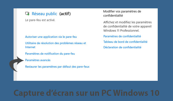 Créer une nouvelle règle de trafic sortant sur un PC Windows 10